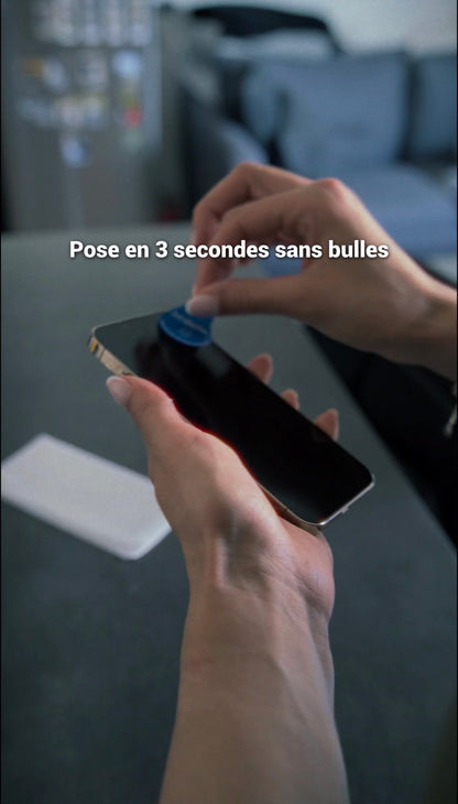 Pack Duo — 2× Verre Trempé Anti-Lumière Bleue pour iPhone