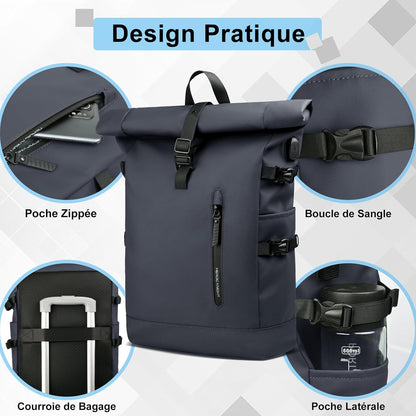 Sac à Dos Anti-Vol avec Port USB