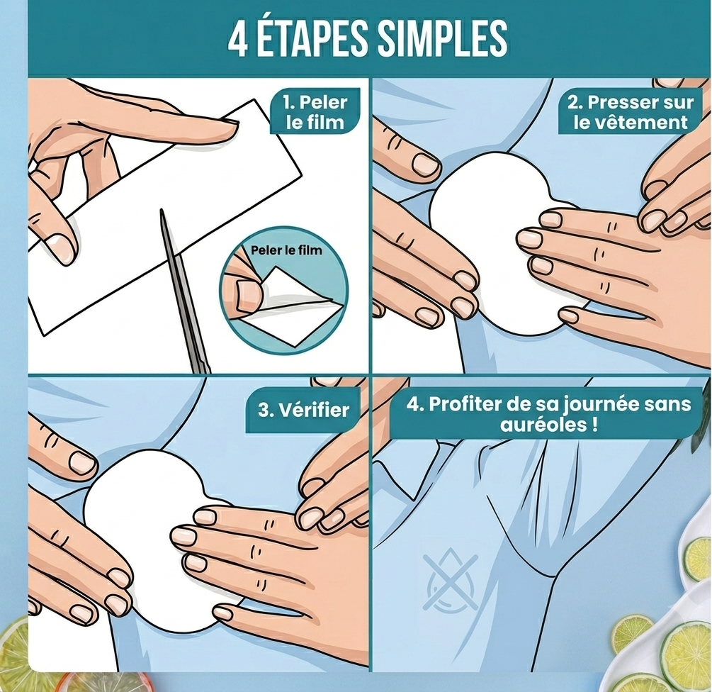 DryPatch : le patch anti-transpiration invisible